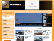 Tablet Screenshot of anchorship.nl